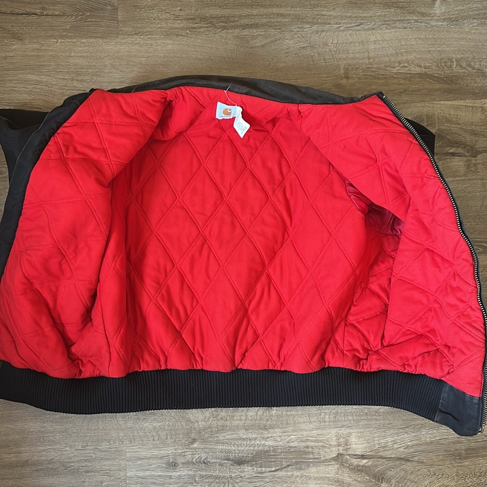 (‼️SOLD‼️) VTG 90s USA made Carhartt JQ165. Pristine condition - Picture 4 of 7